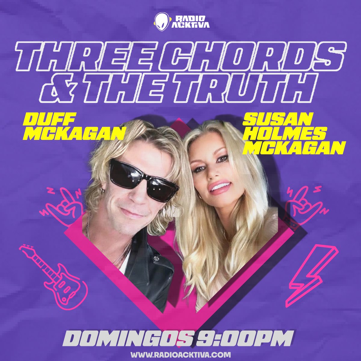 ¡Tenemos nuevos dj en Radioacktiva!

Duff McKagan y Susan Holmes llegan al Planeta Rock con #ThreeChords&amp;TheTruth con una selección de canciones que representan la verdad en el rock and roll

Los esperamos los domingos a las 9:00 p.m. 🤟🏾