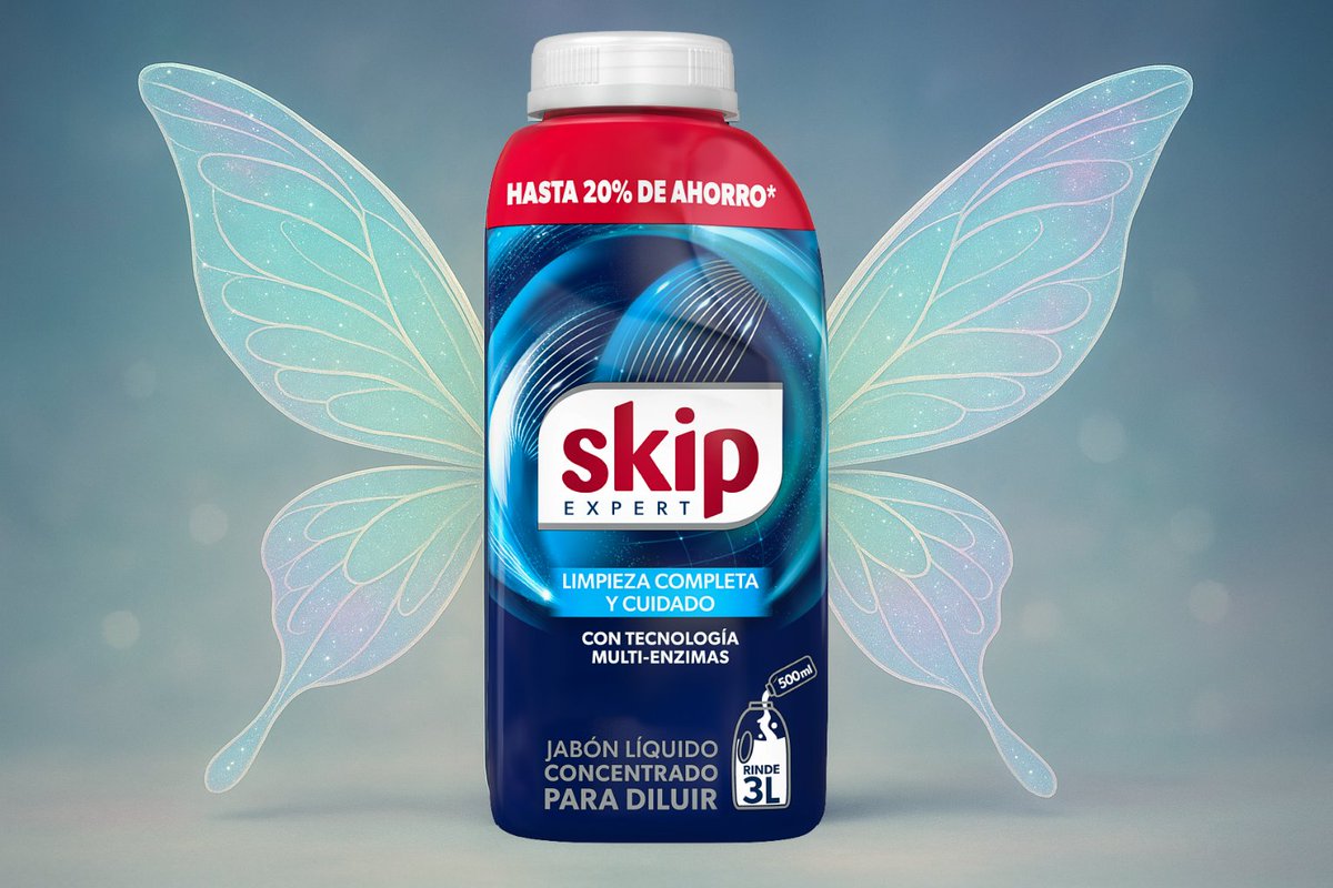 De todas las hadas, nos tocó ser tu lavHADA de confianza 🧚💙
