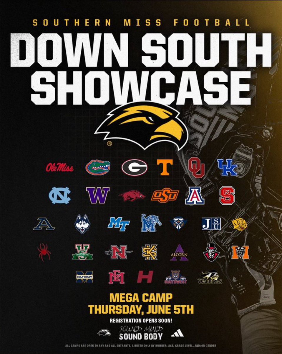 Brayden Hyde (@braydenhydee) on Twitter photo Coaches, I will be attending the Southern Miss. Camp June 5th! <a href="/Coach_Ander5on/">Coach Anderson</a> <a href="/martin_manson3/">Martin Manson Jr.</a> Coaches, I will be attending the Southern Miss. Camp June 5th! <a href="/Coach_Ander5on/">Coach Anderson</a> <a href="/martin_manson3/">Martin Manson Jr.</a>