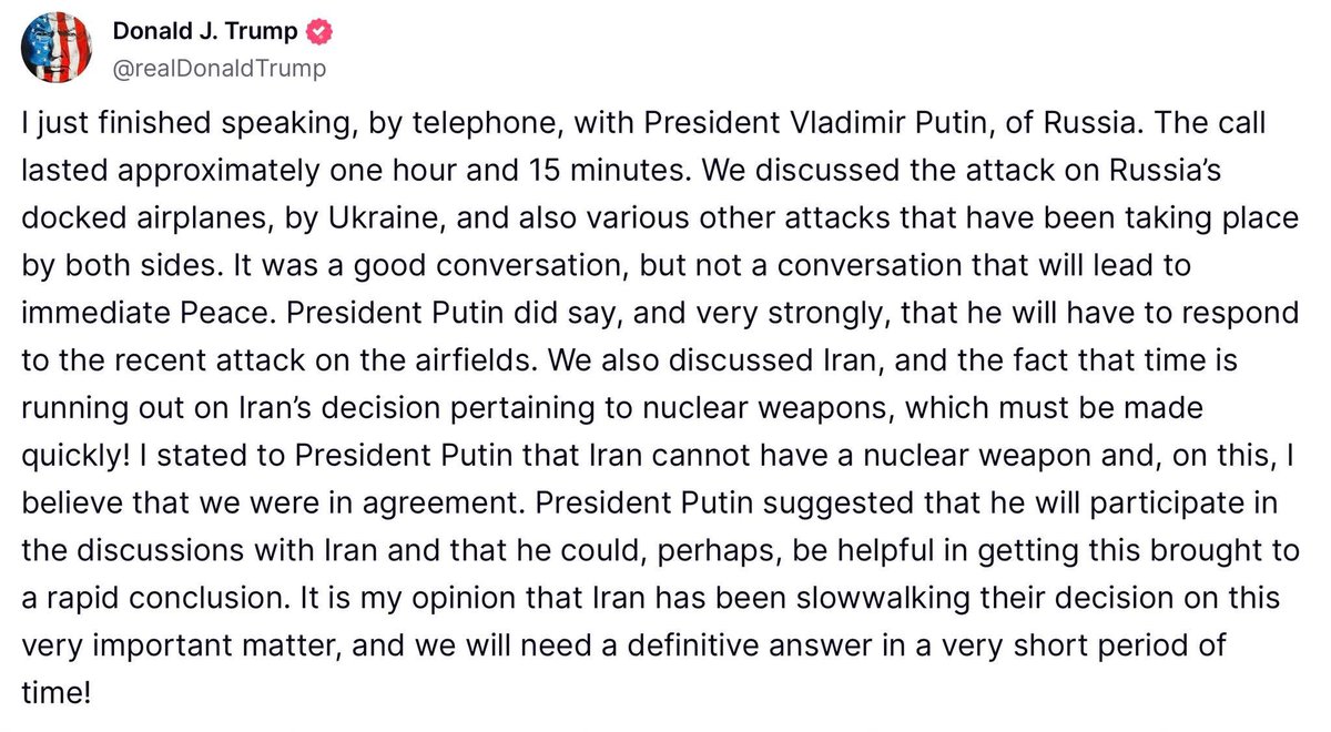 It looks like Trump is Putin's new press secretary