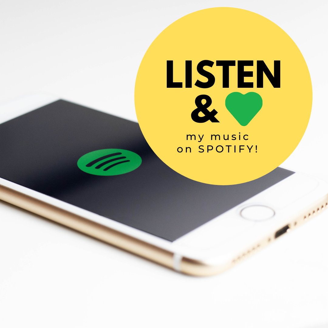 Listen to all my albums on Spotify! If you like what you hear, hit the ➕, add to your playlists and click the "Follow" button on my artist profile. spoti.fi/3QatU1X