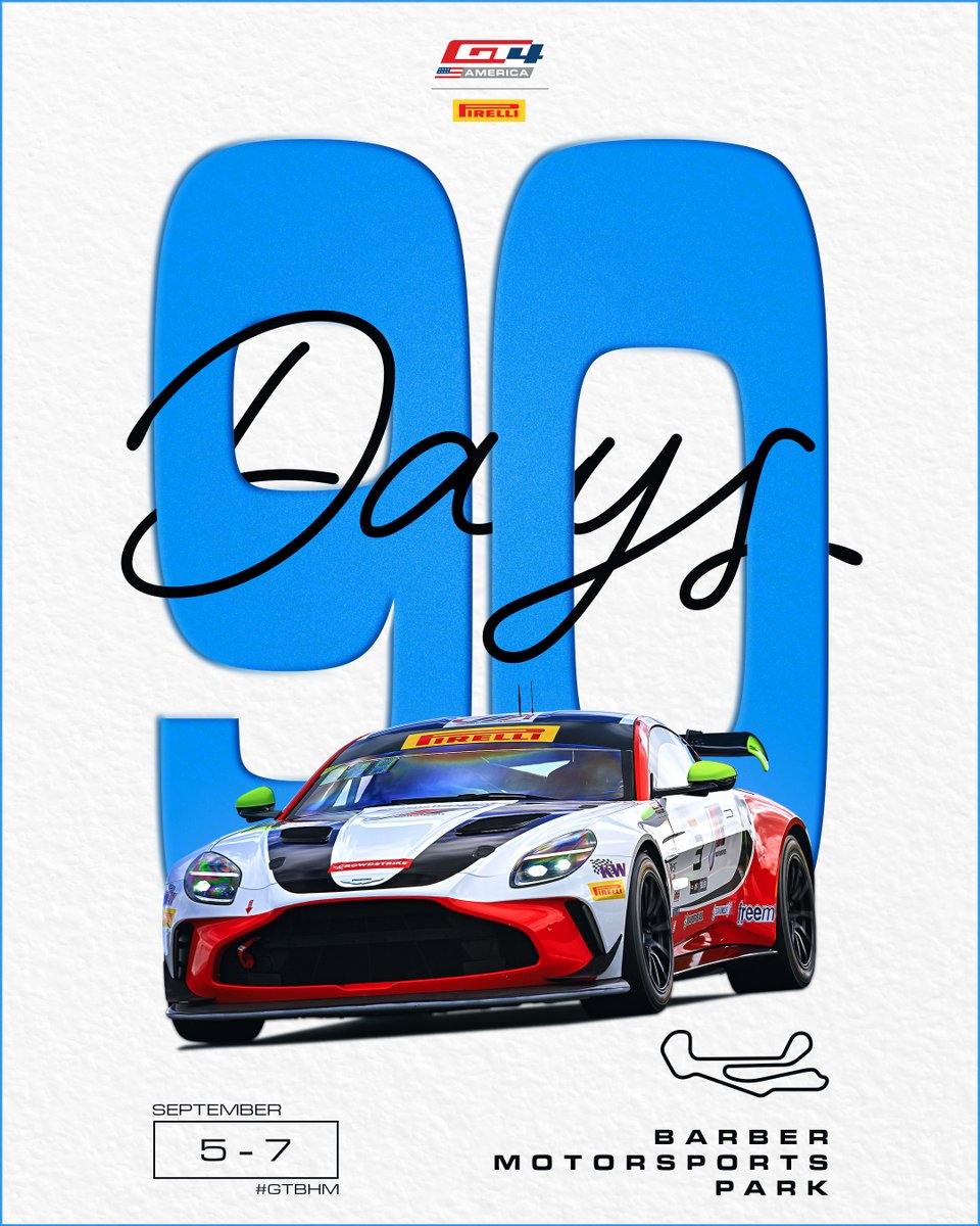 Birmingham bound 😎

🎟️ bit.ly/GTBHM25

#GTBHM #GT4America