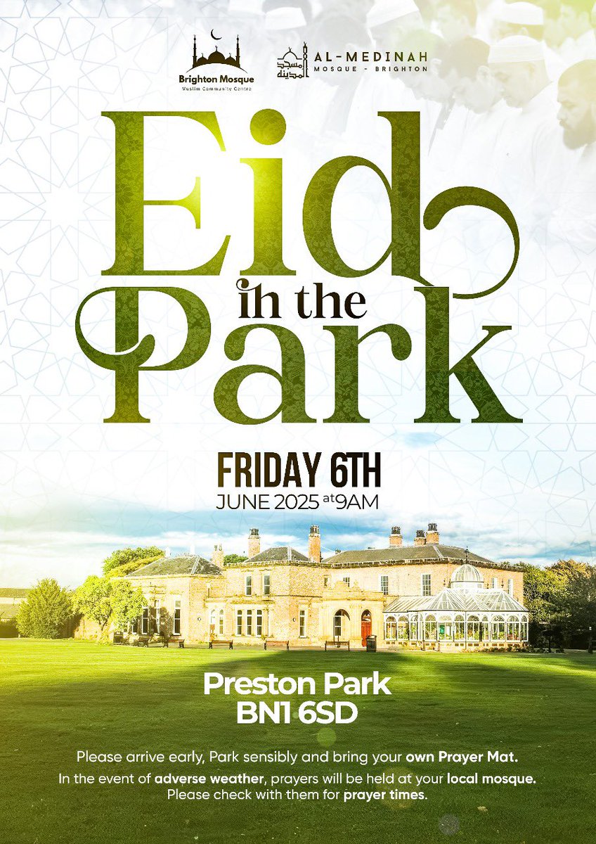 Brightonmosque (@almedinahmosque) on Twitter photo 