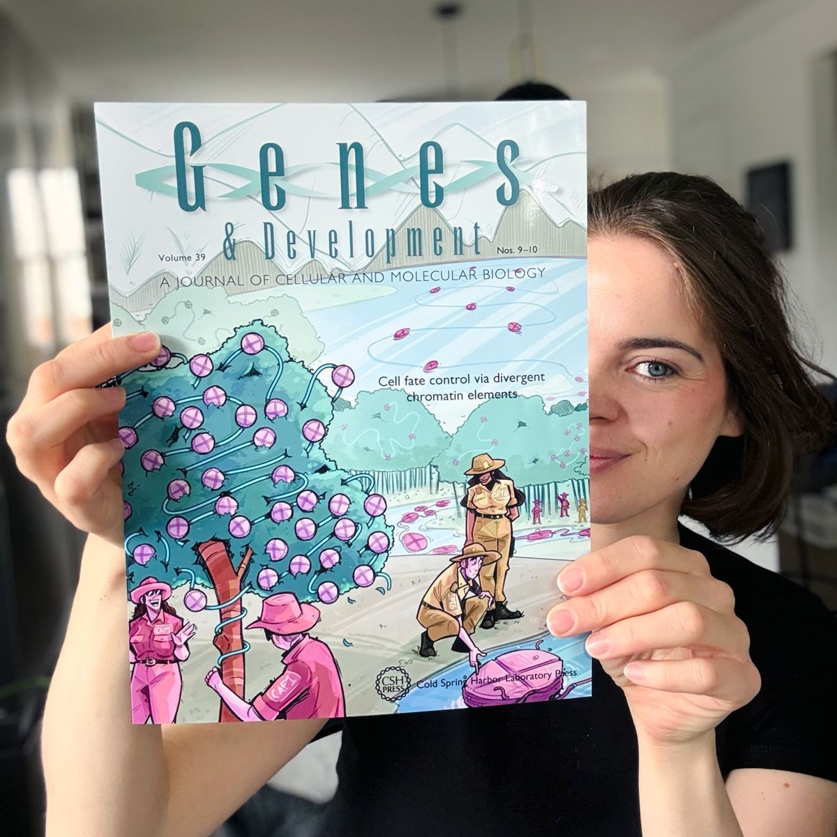 DrawImpacts (@drawimpacts) on Twitter photo 🎉 Something exciting just landed in the mail! Thrilled to share that one of our illustrations has been featured on the cover of Genes & Development <a href="/GenesDev/">Genes & Development</a> !
Big congratulations to <a href="/SihemCheloufi/">Sihem Cheloufi</a> and her incredible team for their groundbreaking science. It was such a joy 🎉 Something exciting just landed in the mail! Thrilled to share that one of our illustrations has been featured on the cover of Genes & Development <a href="/GenesDev/">Genes & Development</a> !
Big congratulations to <a href="/SihemCheloufi/">Sihem Cheloufi</a> and her incredible team for their groundbreaking science. It was such a joy