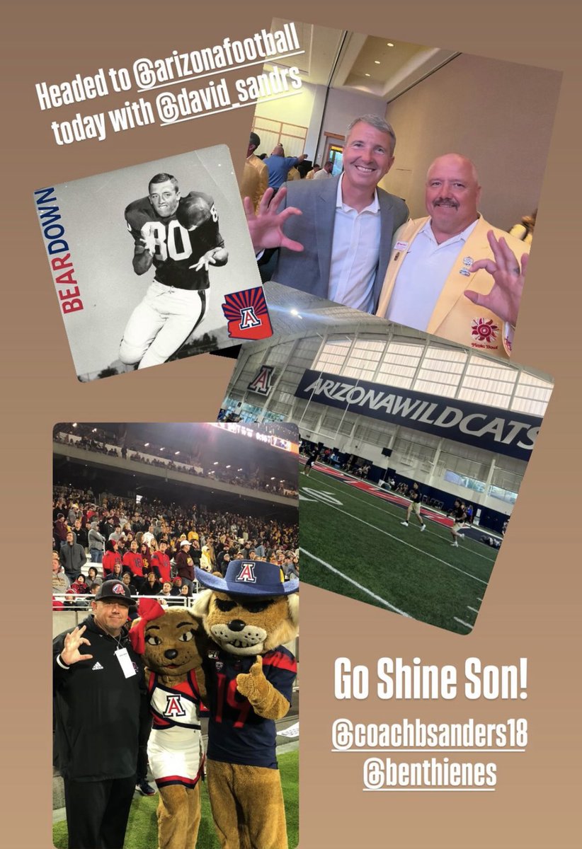 Coach Sanders (@coachsanders85) on Twitter photo Headed to <a href="/ArizonaFBall/">Arizona Football</a> with <a href="/DavidSan8512/">David Sanders</a> today! Go shine son! DL fusion! <a href="/CoachBrennan/">Coach Brennan</a> <a href="/CoachJsalavea/">Joe Salave'a</a> <a href="/coachBSanders18/">Brandon Sanders</a> <a href="/BenThienes/">Ben Thienes</a> <a href="/CoachGonz/">Coach Gonzales</a> <a href="/Coach_Naivar/">Craig Naivar</a> <a href="/chuckcecil26/">Chuck Cecil</a> <a href="/azc_obert/">Richard Obert</a> <a href="/JUSTCHILLY/">Just Chilly</a> Headed to <a href="/ArizonaFBall/">Arizona Football</a> with <a href="/DavidSan8512/">David Sanders</a> today! Go shine son! DL fusion! <a href="/CoachBrennan/">Coach Brennan</a> <a href="/CoachJsalavea/">Joe Salave'a</a> <a href="/coachBSanders18/">Brandon Sanders</a> <a href="/BenThienes/">Ben Thienes</a> <a href="/CoachGonz/">Coach Gonzales</a> <a href="/Coach_Naivar/">Craig Naivar</a> <a href="/chuckcecil26/">Chuck Cecil</a> <a href="/azc_obert/">Richard Obert</a> <a href="/JUSTCHILLY/">Just Chilly</a>