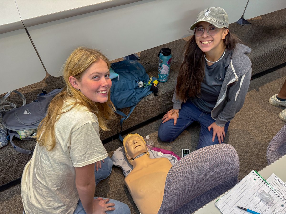Nova Southeastern U. (@nsuflorida) on Twitter photo This week is National CPR and AED Awareness Week! You could be the difference for someone you know or love.
Join the Nation of Lifesavers by learning CPR here at NSU. ❤️
Schedule a class today by emailing: ems@nova.edu
#NSUSharks This week is National CPR and AED Awareness Week! You could be the difference for someone you know or love.
Join the Nation of Lifesavers by learning CPR here at NSU. ❤️
Schedule a class today by emailing: ems@nova.edu
#NSUSharks