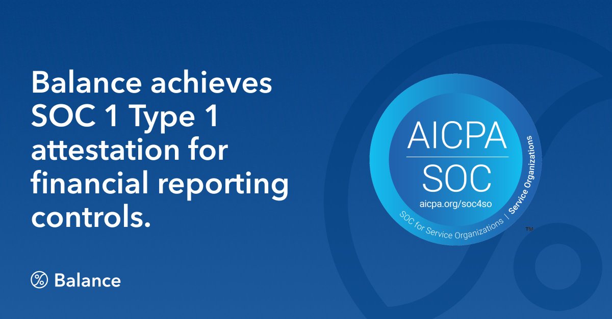We're proud to have completed the SOC 1 Type 1 examination with a report date of May 15th. This achievement complements our existing SOC 2 Type 2 compliance and reflects our commitment to operational excellence, transparency, and building institutional-grade control environments.