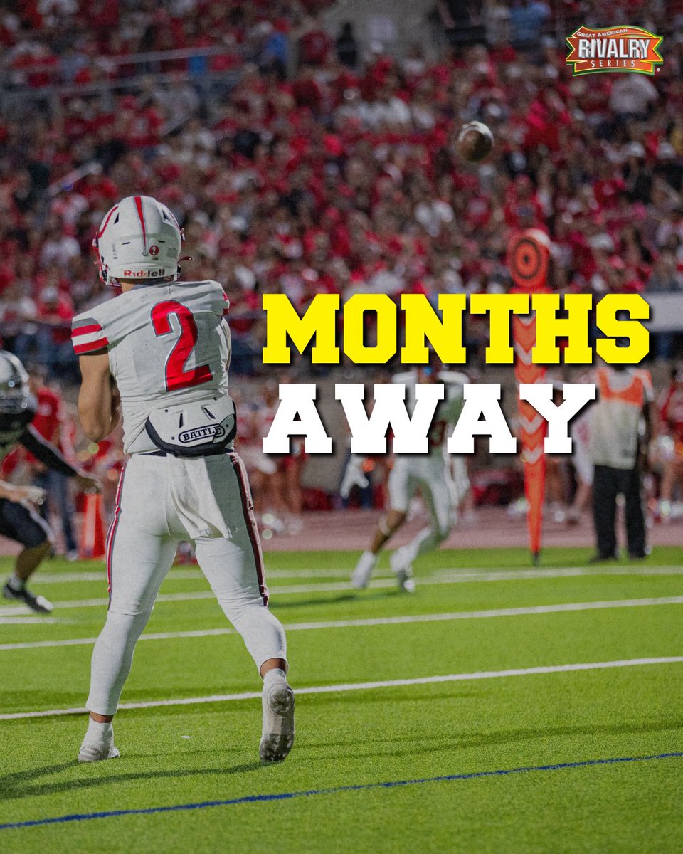 Hard to believe we're just 2️⃣ months away from the 2025 season 🔥

Anyone else counting down the days 🏈