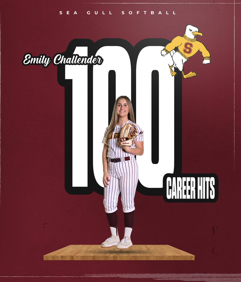 In a story book ending, senior, Emily Challender, stepped up to the plate at the Super Regional tournament in her final career at bat and received her 100th career hit. What a way to go out! Congrats, Em. We are so proud of you!