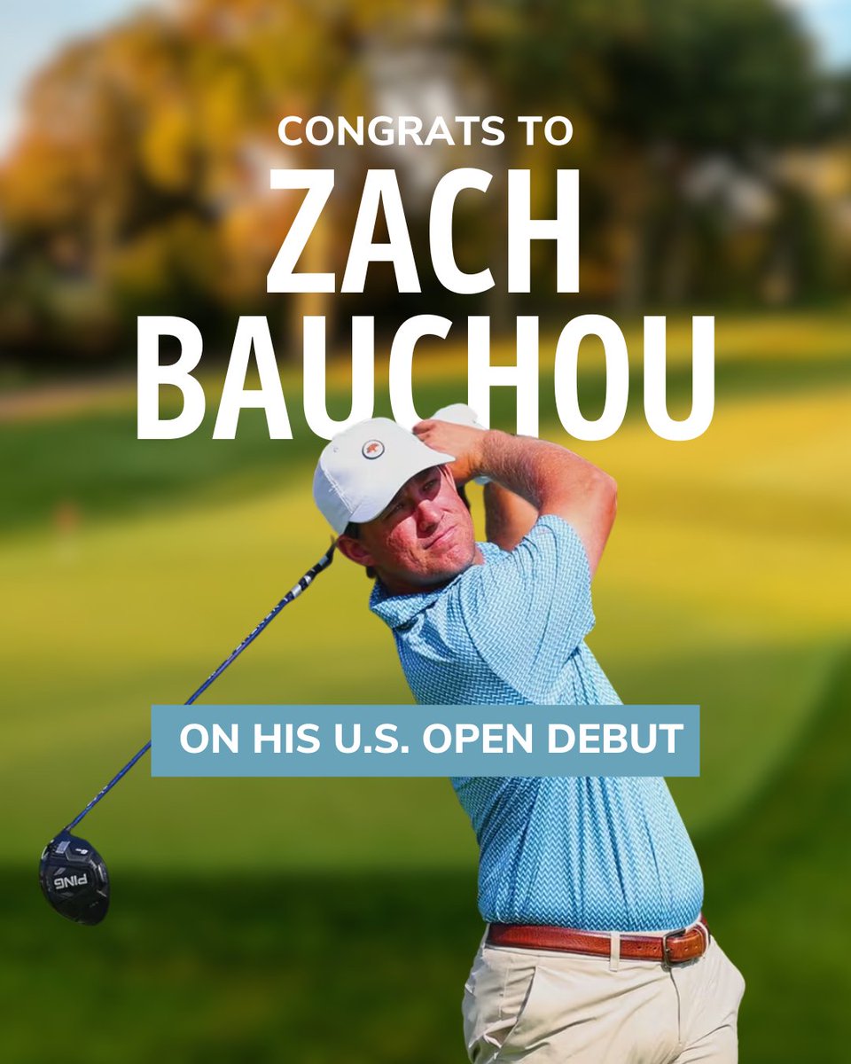 He made it through Golf’s Longest Day, now Zach Bauchou is headed to his first major championship start!

We’ll be watching (and cheering loudly) as he takes on Oakmont for the <a href="/usopengolf/">U.S. Open</a>. Proud to have him on Team Antigua. 👏

#USOpenGolf #ZachBauchou #TeamAntigua