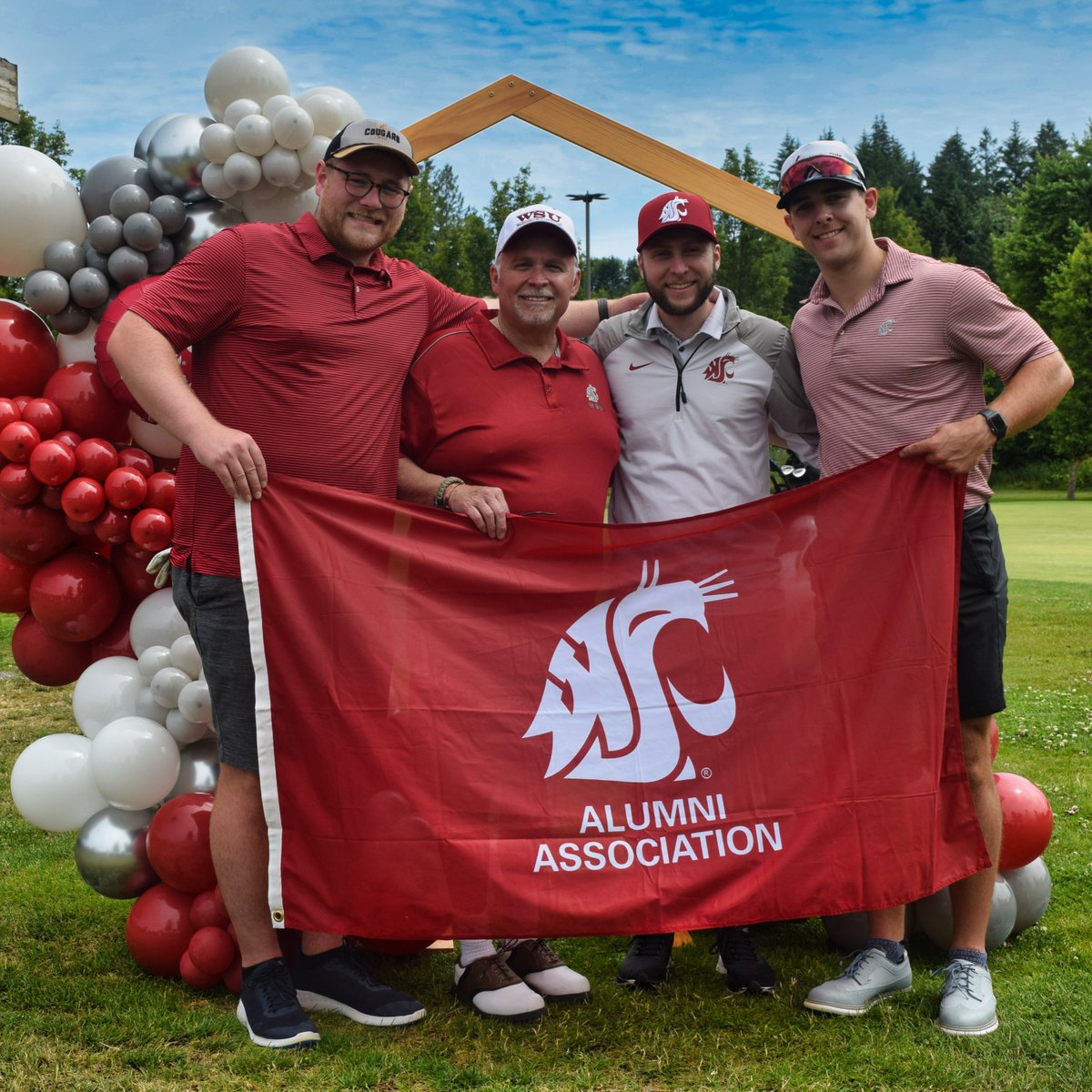 WSUAlumAssoc's tweet image. Register by Sunday, June 8 for the Cougar Classic Golf Tournament at Tumwater Valley Golf Course on Saturday, June 28. Don&apos;t miss your chance to tee off with fellow South Puget Sound Cougs in this 18-hole scramble!

Register now before it&apos;s too late at alumni.wsu.edu/cougarclassicg…