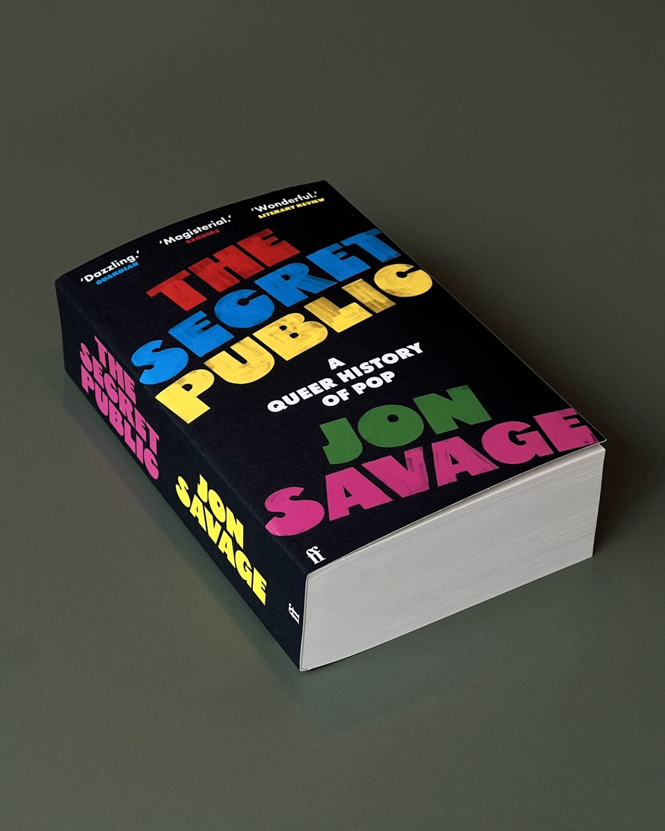 'The missing story of the heart of pop.' JOHNNY MARR

From Sunday Times-bestselling author <a href="/JonSavage1966/">Jon Savage</a>, comes a monumental history of the LGBTQ influence on popular culture.

A Guardian &amp; Evening Standard Book of 2024, it's now available in paperback.

faber.co.uk/product/978057…
