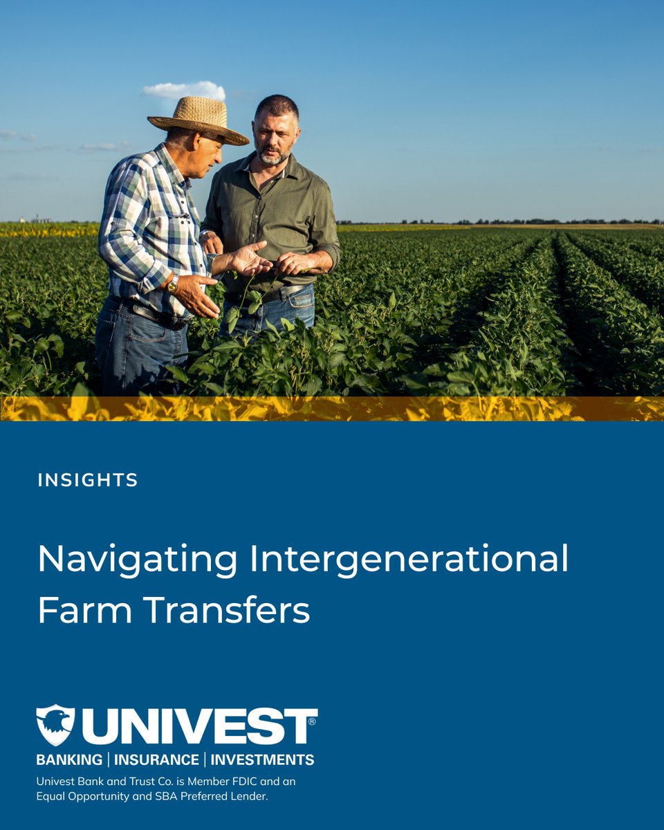 The transfer of a farm from one generation to the next is not just a business deal, it's a legacy transition with layers of personal, financial and operational complexity. It is valuable to work with a team who has experience and insight, like our Ag team: brev.is/rIura