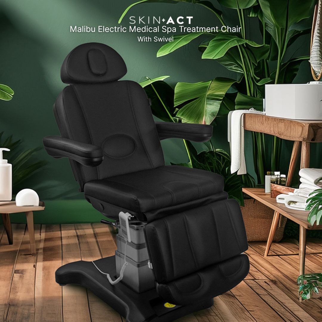 spaandequipment's tweet image. Our Malibu Electric Spa Chair offers comfort &amp;amp; stability with 4 adjustable motors, 240° rotation, reversible arms  &amp;amp; easy-clean  upholstery. #spaequipment #spalife #estheticianlife #luxuryspa #selfcare #esthetician #beauty #beautification #esthetics #tools #equipment #medspa