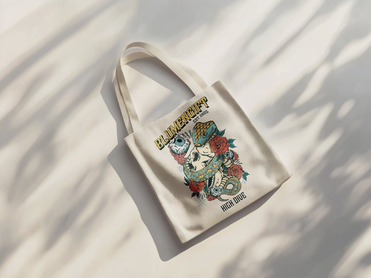 NurcholisIpul's tweet image. Our new ‘Blumengift - High Dive’ design is serving up all the cool, creepy, and captivating vibes you need. Don’t say we didn’t warn you.  #illustrator #logo #designforsales #animal #snake #apparel #branded #skullandroses #skull #tattoos #skulltattoo 

fiverr.com/s/386gzrL
