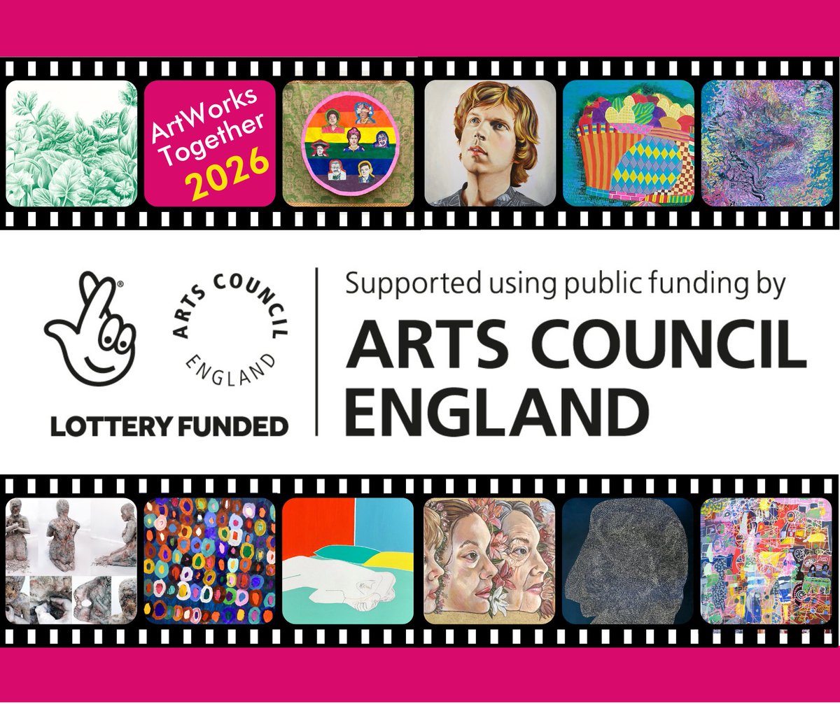 Arts  Council England has backed ArtWorks Together from the beginning. We’re delighted to be delivering our third festival with their support once again, helping us champion creativity, inclusion and representation for artists who have a learning disability, are autistic or both.