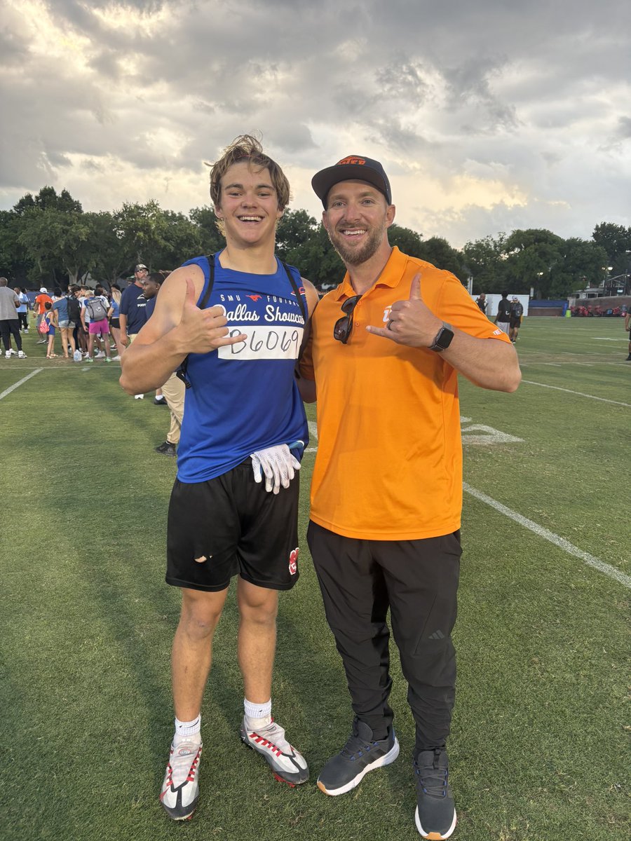Dax Hebeisen (@daxhebeisen) on Twitter photo Thank you <a href="/CoachBobbyDaly/">Bobby Daly</a> for talking with me at the <a href="/SMUFB/">SMU Football</a> camp on Sunday. It was great meeting you!
<a href="/RecruitCville/">Recruit CHHS Football</a> <a href="/CoachKyleBeyer/">Kyle Beyer</a> <a href="/JoshuaEargle/">Joshua Eargle</a> <a href="/CoachButch_UTEP/">Brandon Butcher</a> Thank you <a href="/CoachBobbyDaly/">Bobby Daly</a> for talking with me at the <a href="/SMUFB/">SMU Football</a> camp on Sunday. It was great meeting you!
<a href="/RecruitCville/">Recruit CHHS Football</a> <a href="/CoachKyleBeyer/">Kyle Beyer</a> <a href="/JoshuaEargle/">Joshua Eargle</a> <a href="/CoachButch_UTEP/">Brandon Butcher</a>