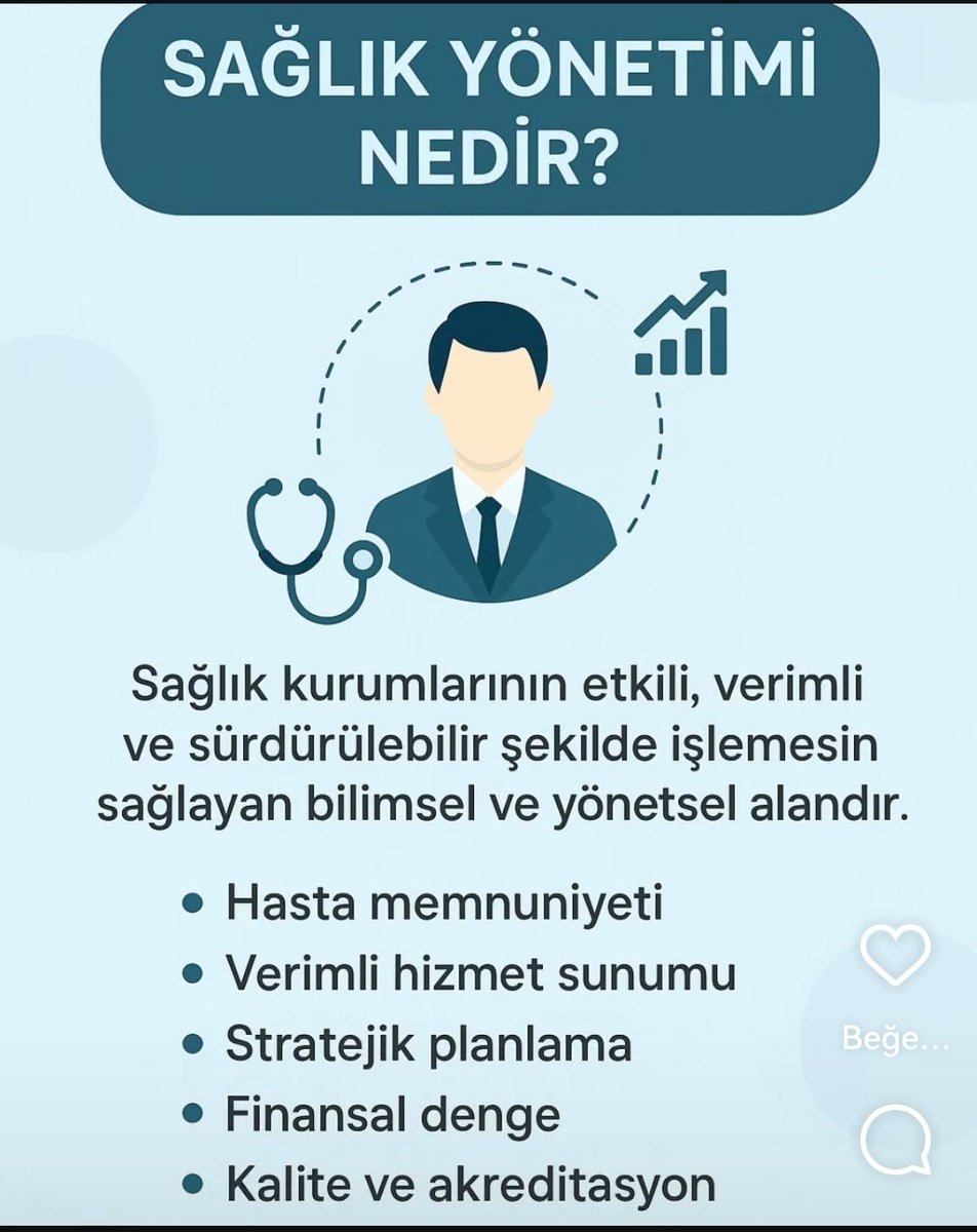 ⏩️𝐒𝐀𝐆̆𝐋𝐈𝐊 𝐘𝐎̈𝐍𝐄𝐓𝐈̇𝐌𝐈̇ bölümü, Türkiye sağlık sisteminin temel taşıdır. Mezunlarına artık hak ettiği kadro ve meslek tanımı verilsin istiyoruz.
<a href="/drmemisoglu/">Prof. Dr. Kemal Memişoğlu</a> <a href="/suayipbirinci/">Doç. Dr. Şuayıp Birinci</a> <a href="/yhgmsb/">Yönetim Hizmetleri Genel Müdürlüğü</a> <a href="/saglikbakanligi/">T.C. Sağlık Bakanlığı</a> 
SağlıkYönetimi MeslekTanımı
Bilmeyenler için açıklama aşağıda⬇️🟡