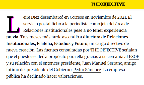 DavSalmeron's tweet photo. @mateoheckles El puesto no existía y se creo para ella.
David Sánchez versión 2.0. https://t.co/oD1XULqdLX