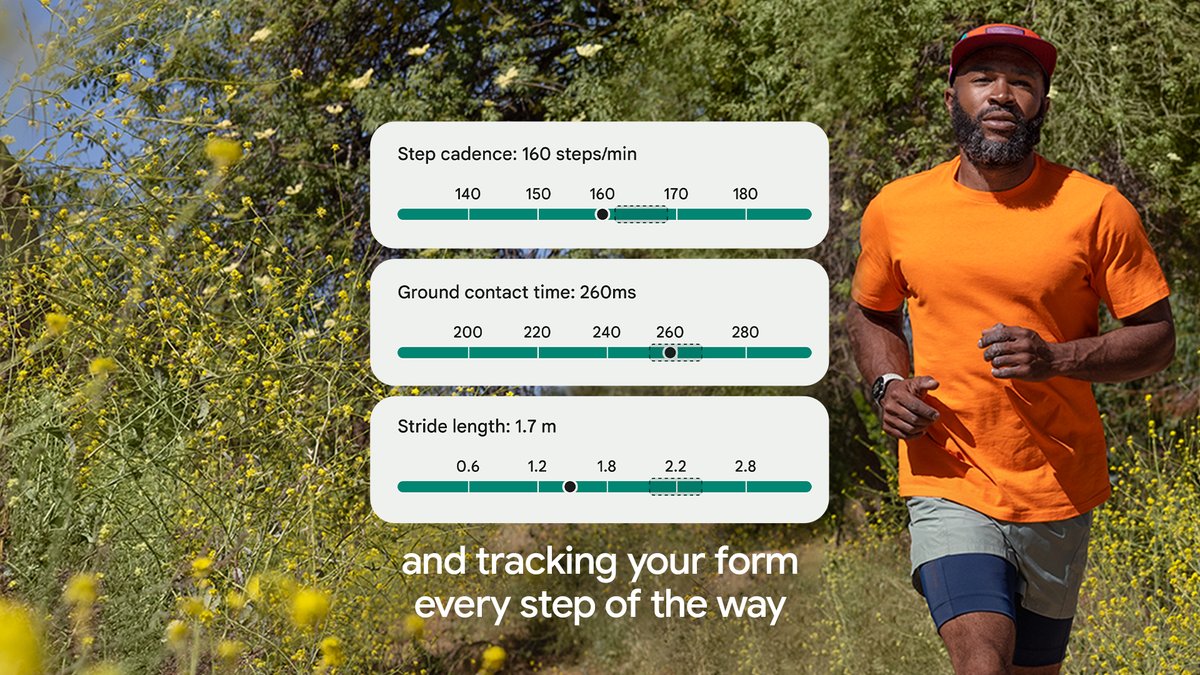 madebygoogle's tweet image. Wishing you a happy run this #GlobalRunningDay and everyday! 🏃🌎🙌

Boost your performance on the pavement with guidance on readiness, recovery, and every step in between.¹

Tell us how many miles (or kilometers) you’re getting in today 👇