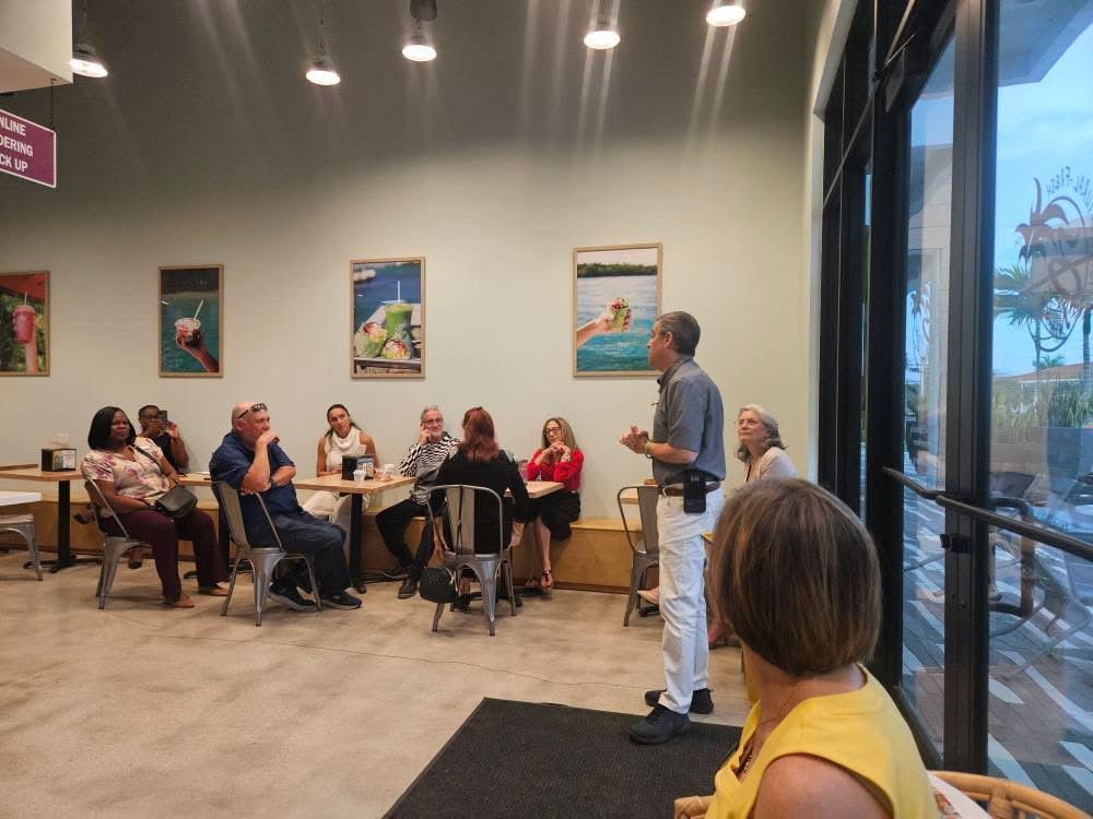thecondecenter's tweet image. Growing Connections in Boynton! 🌱

We had a fantastic time at the Boynton Online Chamber’s Monthly Networking Event held at 3 Natives in Boynton Beach!

#CondeCenter #BoyntonOnlineChamber #3NativesBoynton #BoyntonBeachEvents #NetworkingWithPurpose #CommunityWellness