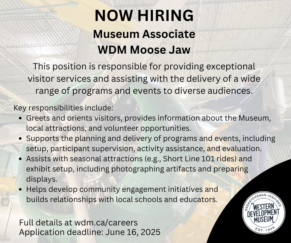 WDM (Western Development Museum) 🇨🇦 tweet media