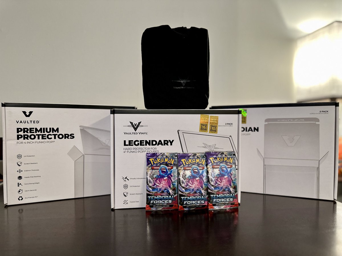 Thanks again <a href="/vaultedcollect/">Vaulted®</a> 
Got my orders plus #CollectorDay25 gifts 🎁 🙌🏽

#Legendary #FunkoPop #Pokemon #CollectWhatYouLove