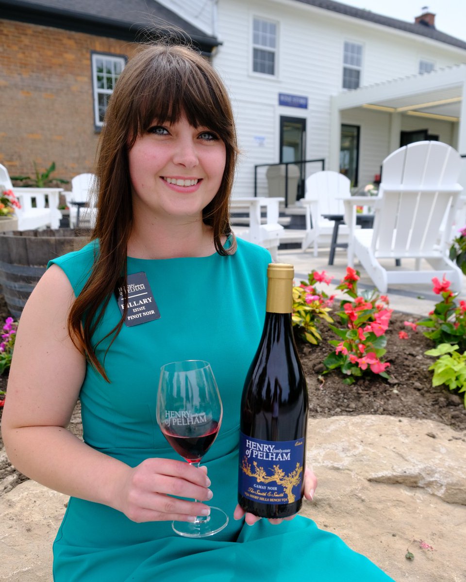 Our Retail Supervisor Hillary has chosen the 2023 Smith &amp; Smith Estate Gamay as the June Staff Pick! "This wine is perfect. Intense notes of raspberry with a smooth hint of pepper.” Come by for a taste or find it online here: bit.ly/49WOAVb  

#StaffPick