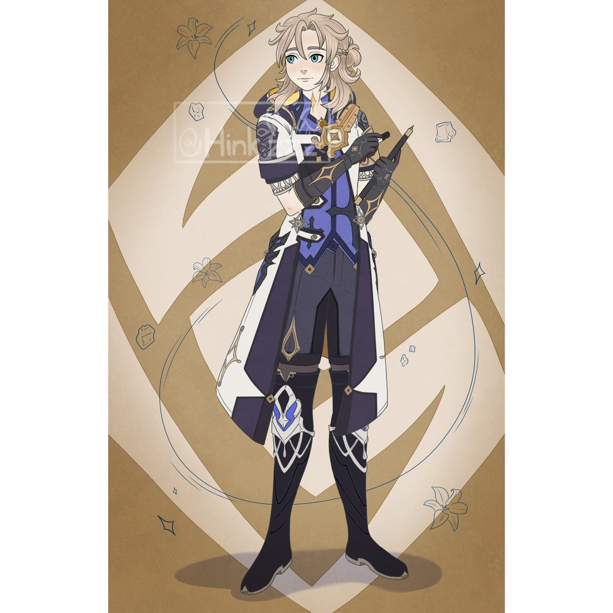 hinkzzz's tweet photo. #albedogenshinimpact #fanart #hinkzzz https://t.co/DYd0XF2zxT