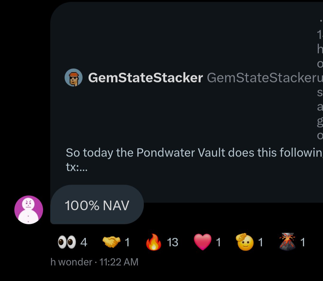 And y'all thought he disappeared...
Couldn't be me.

#Pond0x 🪷
$PORK 🐷
$PNDC 🤝 
$wPOND ⛏️
pondSOL 🔒