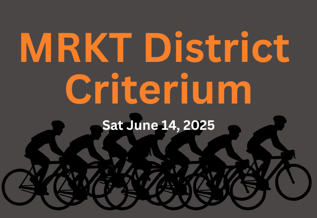 Get ready to race! The Market District Criterium returns Saturday, June 14 in the Historic East Village. Don’t miss this exciting day of fast-paced cycling action — whether you're racing or cheering from the sidelines.

Register by June 8: ow.ly/HlnX50W4m7M