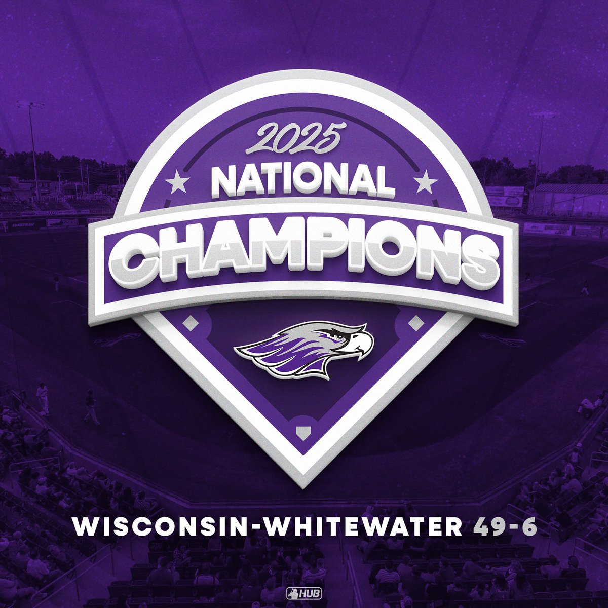 WISCONSIN-WHITEWATER WINS THEIR 3RD DIII NATIONAL TITLE 🏆

#RoadToEastlake