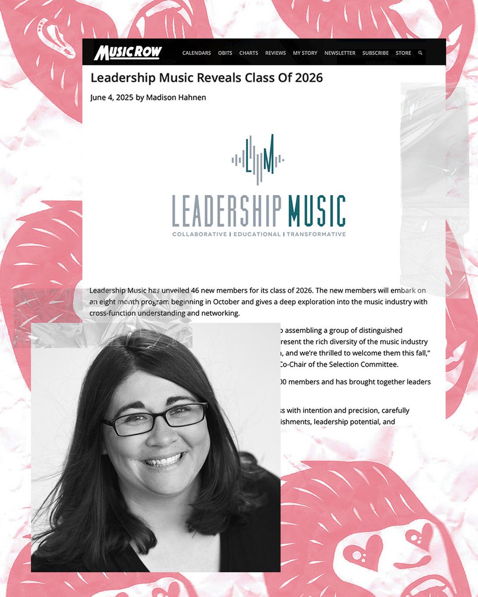 Incredibly honored and excited to join the Leadership Music Class of 2026! This program has an amazing legacy of bringing together passionate, forward-thinking leaders from all corners of the music industry, and I’m truly grateful to be part of the journey. - Stevie Escoto