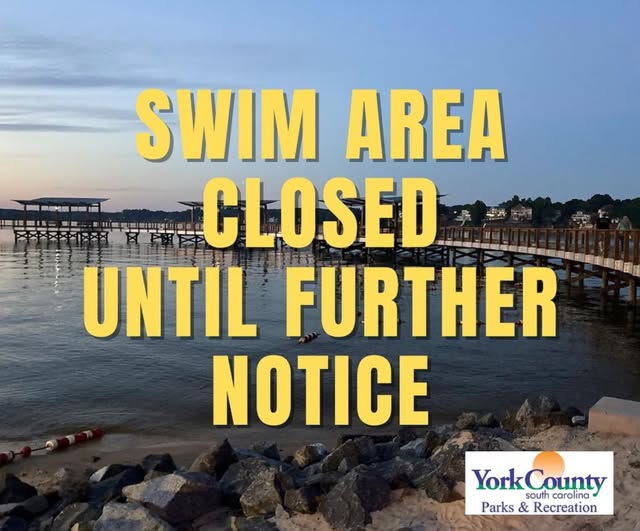 NOTICE: Ebenezer Park’s swimming area is CLOSED until further notice after a routine water test found elevated levels of E.Coli in that area of the lake. The swimming area will remain closed until further notice as we await additional testing.