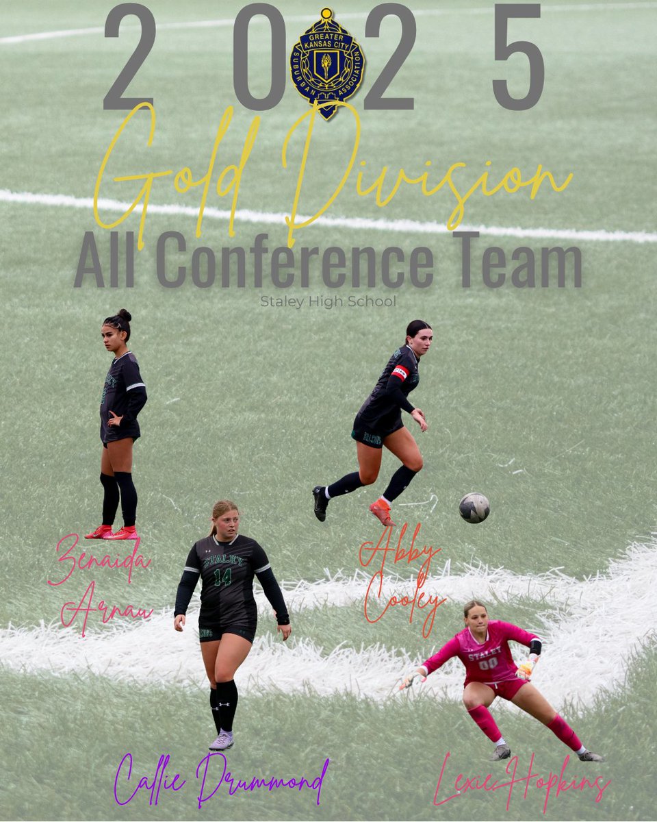 Staley Girls Soccer Fans (@staleysoccerfan) on Twitter photo Proud of all our players & want to give a shoutout to these 4 amazing ladies that made All Conference Team in one of the absolute most difficult conferences. We are proud of you!
Check ๐งตfor details!
<a href="/Zenaidaarnau/">Zenaida Arnau</a> <a href="/AbbyCooleyKC/">Abby Cooley</a> <a href="/CallieDrummond/">callie drummond</a> <a href="/LexieHopkins18/">Lexie Hopkins</a> <a href="/staleysoccer/">Staley HS Soccer</a> Proud of all our players & want to give a shoutout to these 4 amazing ladies that made All Conference Team in one of the absolute most difficult conferences. We are proud of you!
Check ๐งตfor details!
<a href="/Zenaidaarnau/">Zenaida Arnau</a> <a href="/AbbyCooleyKC/">Abby Cooley</a> <a href="/CallieDrummond/">callie drummond</a> <a href="/LexieHopkins18/">Lexie Hopkins</a> <a href="/staleysoccer/">Staley HS Soccer</a>