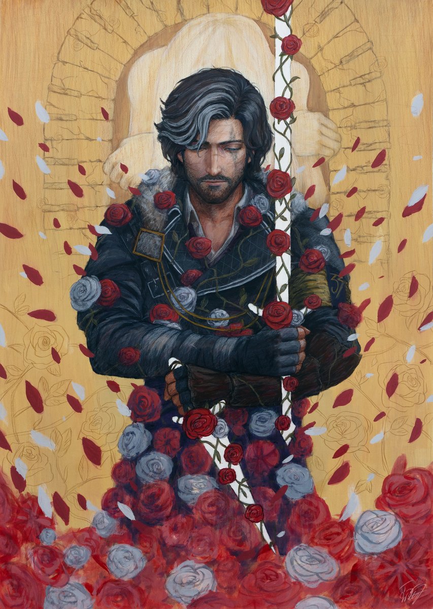 TommyW_Art's tweet photo. Finished Verso Painting 🌹
#ClairObscurExpedition33 #Expedition33 https://t.co/1BB68gbZBi