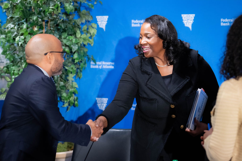 Federal Reserve (@federalreserve) on Twitter photo On June 4, 2025, Governor Cook delivered opening remarks at a Fed Listens event hosted by <a href="/AtlantaFed/">Atlanta Fed</a>: federalreserve.gov/newsevents/spe… On June 4, 2025, Governor Cook delivered opening remarks at a Fed Listens event hosted by <a href="/AtlantaFed/">Atlanta Fed</a>: federalreserve.gov/newsevents/spe…