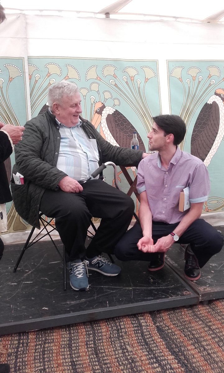 I was so saddened to hear of Edmund White's passing. I was privileged to meet him a few times. Someone once said that he was usually the most important person in the room, but he made you feel like you were. I'd wholeheartedly concur with that. He was so kind and generous. R.I.P.