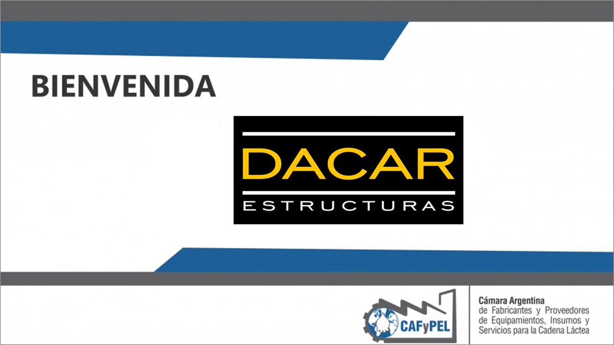 Bienvenida DACAR S.R.L
