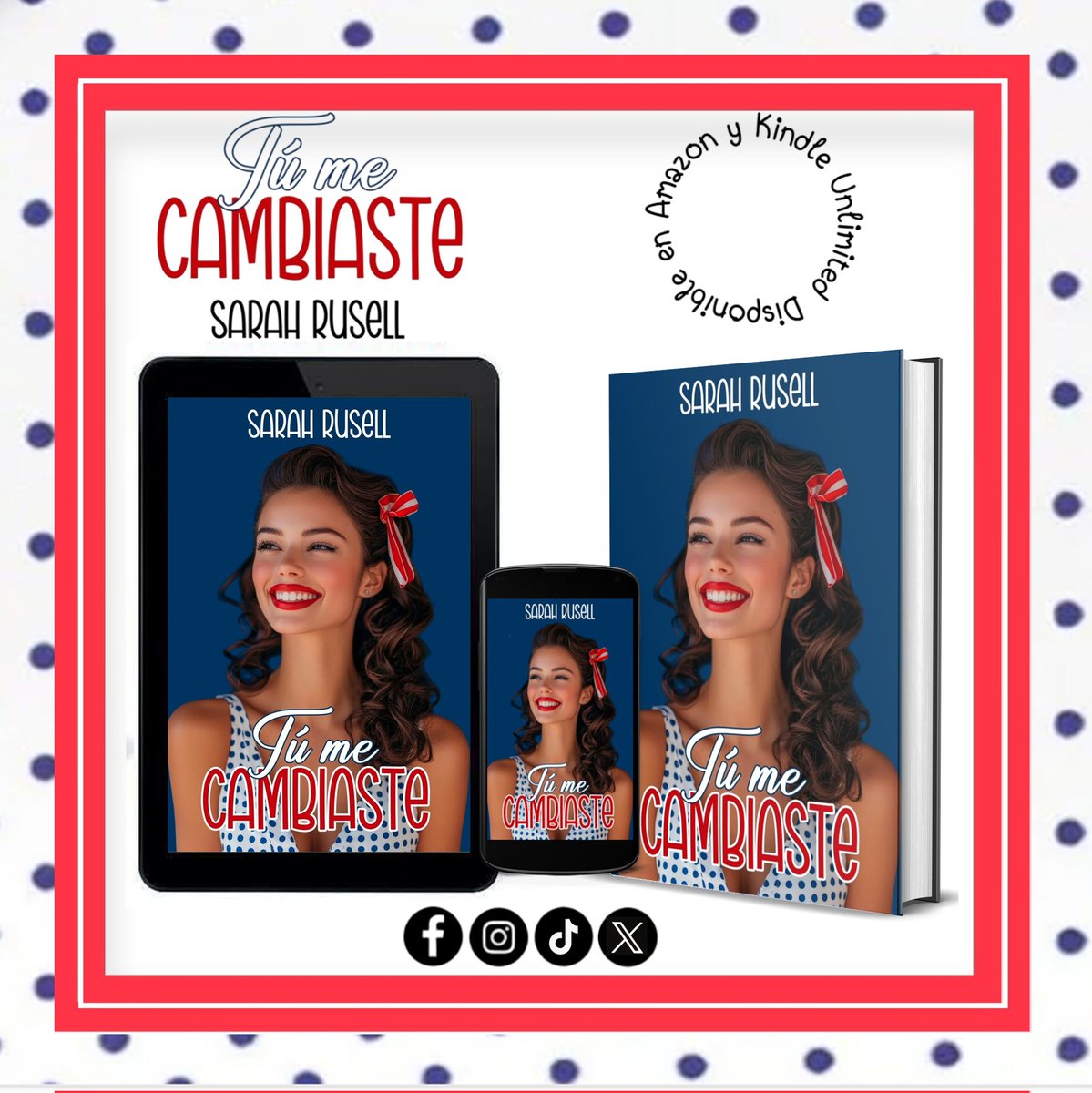 Yolanda Reina (@yolanda_r_m) on Twitter photo NOVEDAD 💕💯
Tú me cambiaste
💙🤍 leer.la/B0DJQ39SZP
Todas las #novelas de la autora en:
🤍⏩ relinks.me/SarahRusell
<a href="/ChicasTribu/">Las chicas de la tribu</a>
#sarahrusell #novedad
#KindleUnlimited #Amazon #Kindle
#ficcion #comedia #romantica
#LibrosRecomendados #leeressoñar
#LecturasRecomendadas NOVEDAD 💕💯
Tú me cambiaste
💙🤍 leer.la/B0DJQ39SZP
Todas las #novelas de la autora en:
🤍⏩ relinks.me/SarahRusell
<a href="/ChicasTribu/">Las chicas de la tribu</a>
#sarahrusell #novedad
#KindleUnlimited #Amazon #Kindle
#ficcion #comedia #romantica
#LibrosRecomendados #leeressoñar
#LecturasRecomendadas