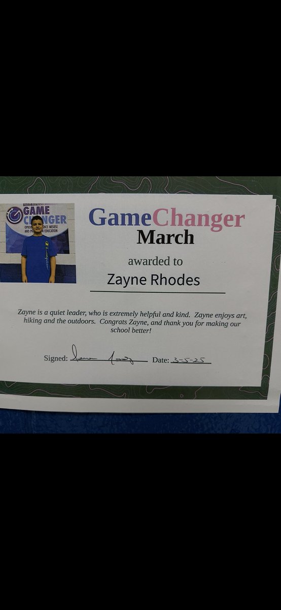 RamageGC's tweet photo. Congratulations Zayne! Ramage will miss you! ⁦@KimLegg23⁩ ⁦@BCS_WV⁩ @ https://t.co/ZMPYJ9JUs0