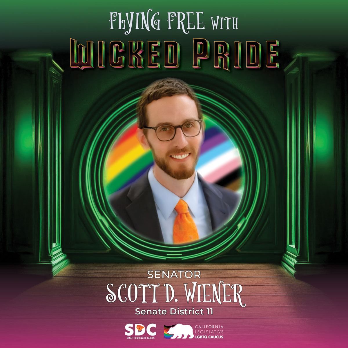 ❤️🧡💛💚💙💜 #HappyPride! #CASenateDems are Flying Free with Wicked Pride! This month we want to acknowledge the seven #CA Senators who are members of the <a href="/calgbt/">California Legislative LGBTQ Caucus</a> Caucus.

#CALeg