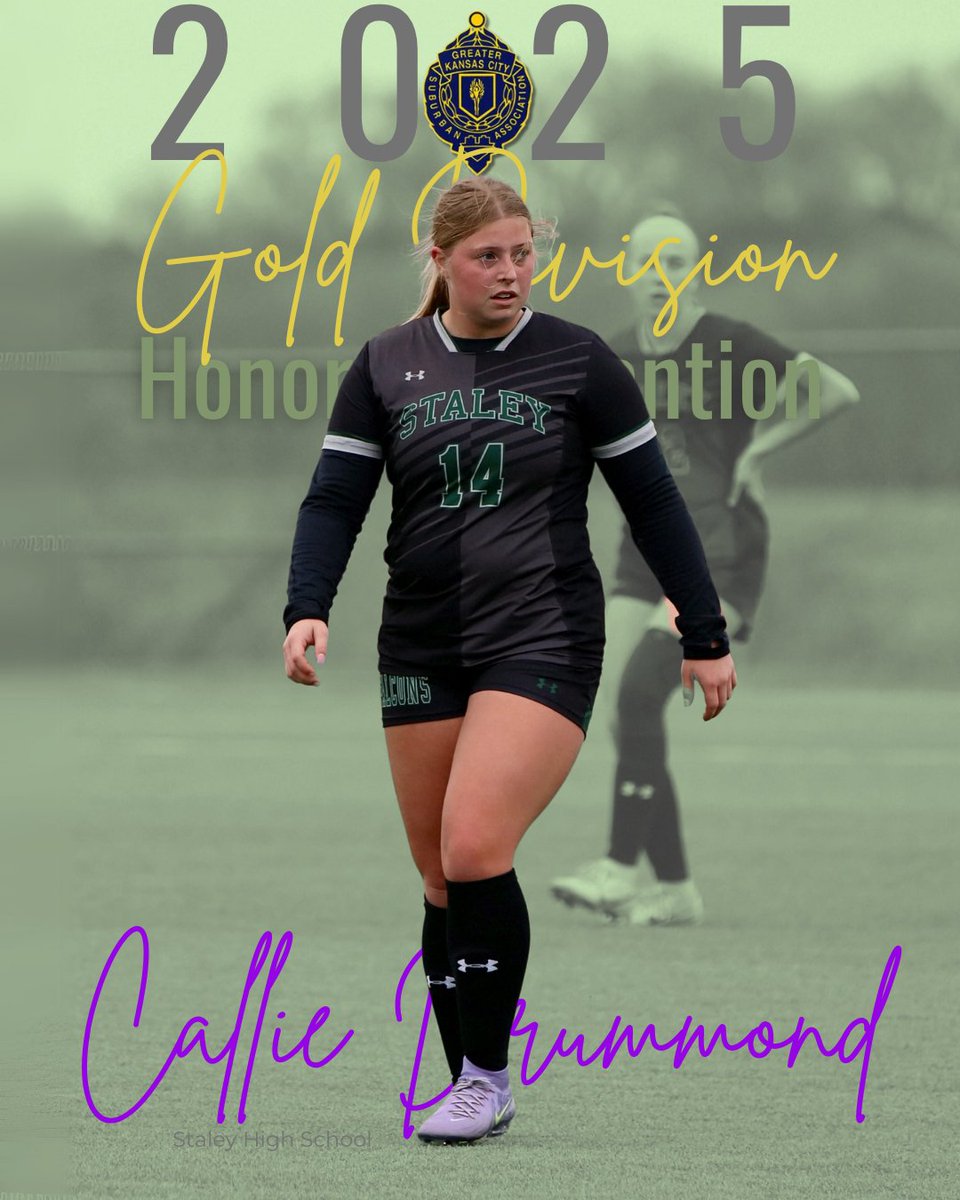 <a href="/CallieDrummond/">callie drummond</a> Proud of you!  Congratulations!
<a href="/HSSoccerKC/">SoccerKC</a> <a href="/staleysoccer/">Staley HS Soccer</a> <a href="/N2SportsStaley/">N2Sports Staley</a> <a href="/metrosports_mk/">Metro Sports MoKan</a> <a href="/MOSoccerCoach/">MOSoccerCoach</a> <a href="/MOSoccerGuy/">Missouri Soccer Guy ⚽️🎙️</a>