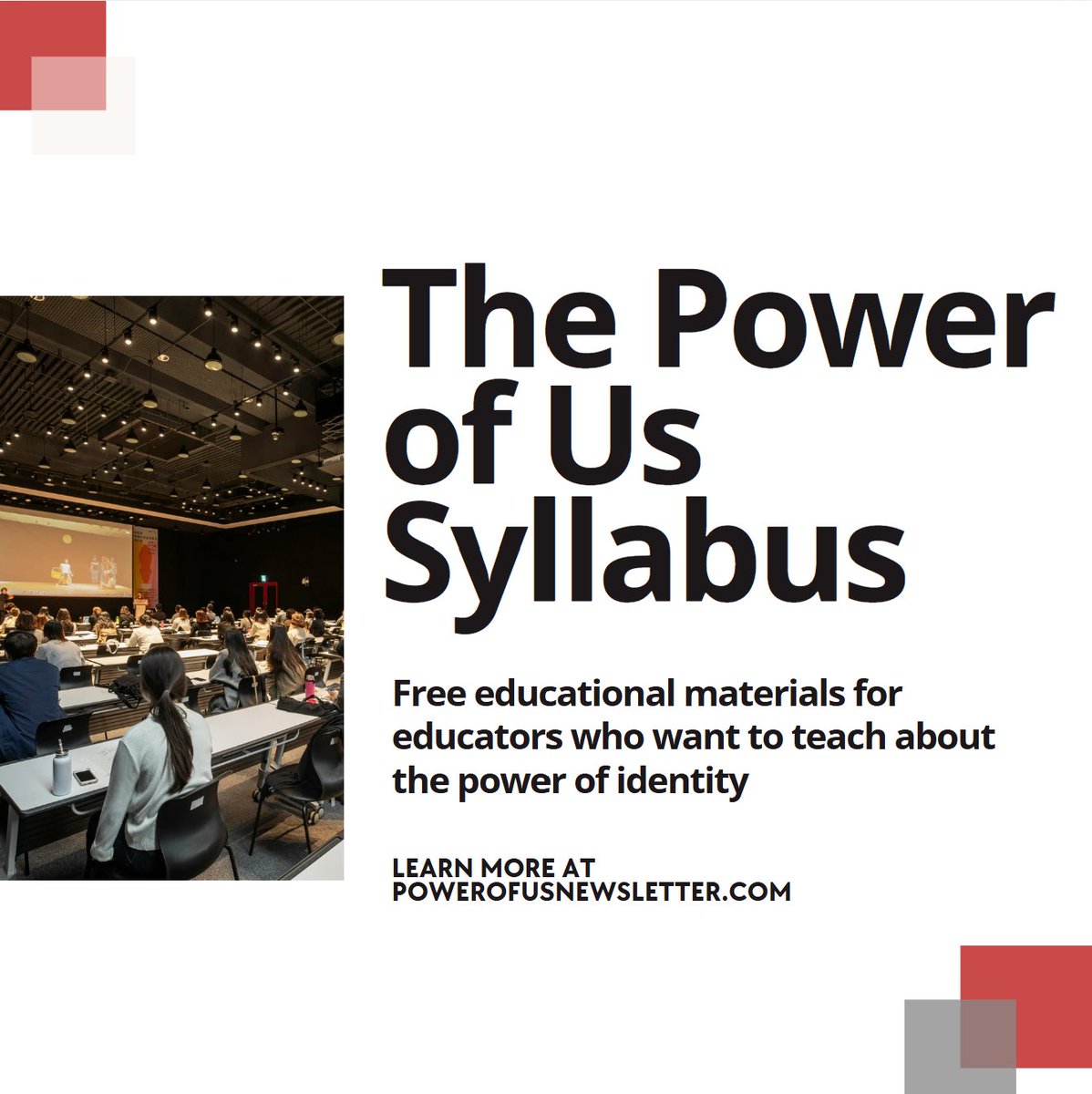 We have added new and improved teaching materials for educators who teach social psychology! 

This summer, get ahead on planning and check out some of the resources we created and regularly use in our own college courses: powerofusnewsletter.com/p/the-power-of…