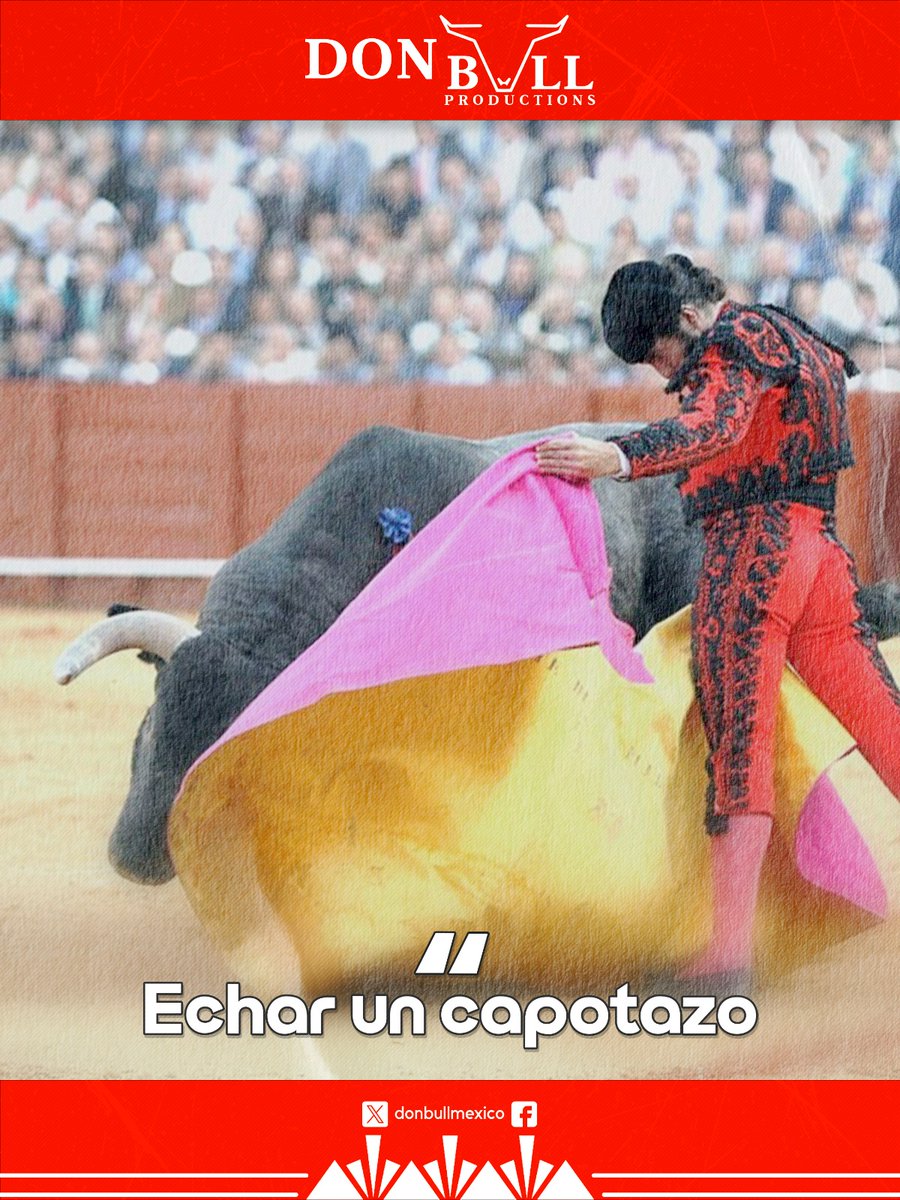 FRASE TAURINA
“Echar un capotazo”
En la vida diaria se utiliza esa expresión para referirse a ayudar a alguien. En el ruedo, como cuando un toro persigue a alguien. Sin embargo, el capote, se utiliza para crear arte. En la foto: Morante de la Puebla “bordando” con el capote.