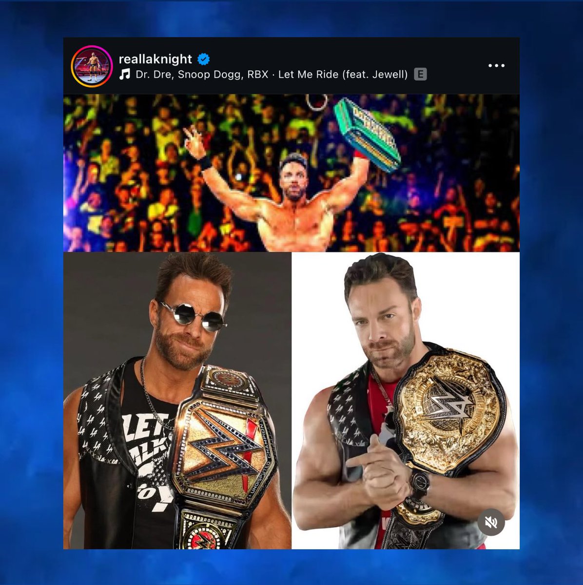 LA Knight via Instagram:

“Thinking about the future”