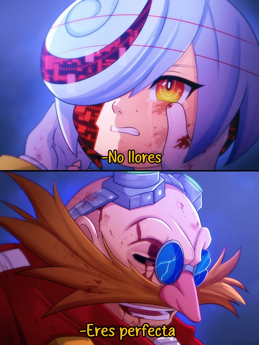 MishiSniper's tweet image. La mejor cosa que nos trajo Sonic Frontiers es al doctor Webo como un papá luchon 
La otra mejor cosa es la música