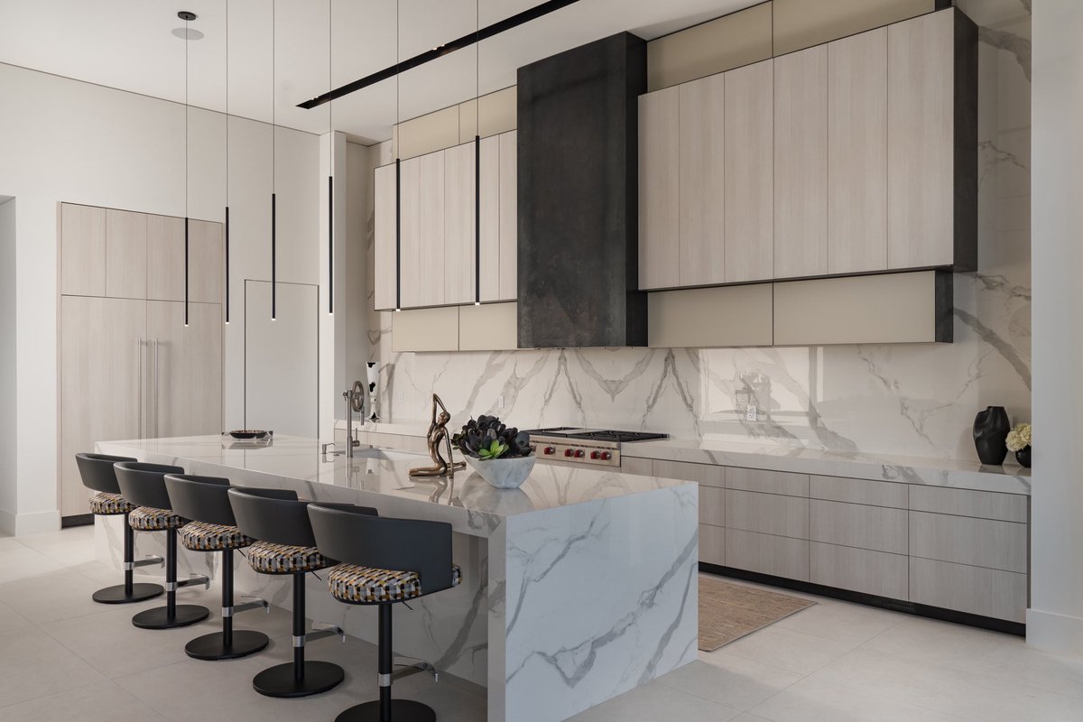 AdvancedWood's tweet image. Custom kitchen with a view 👀