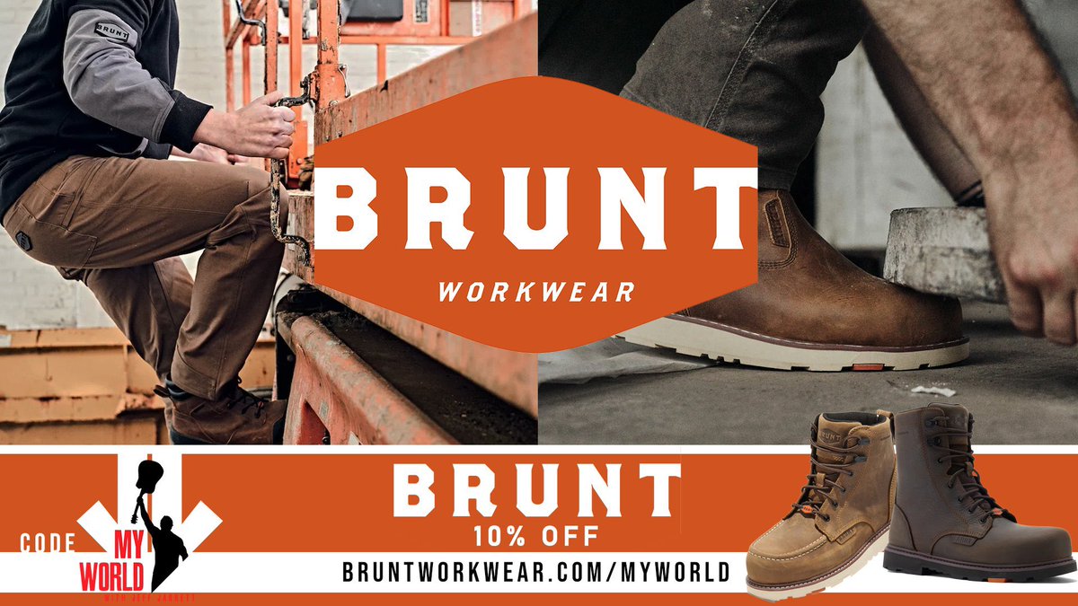 My World with Jeff Jarrett (@myworldpod) on Twitter photo This #FathersDay, get the hardest working guy you know some boots that are as tough and reliable as he is!
Get $10 Off at <a href="/bruntworkwear/">BRUNT Workwear</a> with code MYWORLD at bruntworkwear.com/MYWORLD #Bruntpod This #FathersDay, get the hardest working guy you know some boots that are as tough and reliable as he is!
Get $10 Off at <a href="/bruntworkwear/">BRUNT Workwear</a> with code MYWORLD at bruntworkwear.com/MYWORLD #Bruntpod