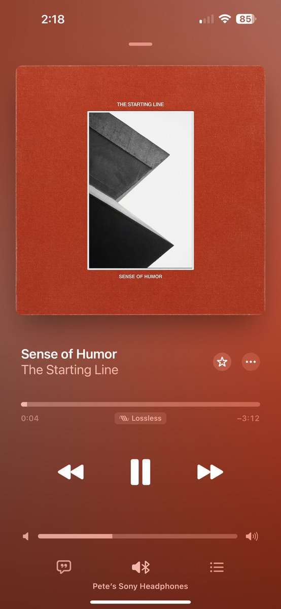 Peter Amara (@peteamara) on Twitter photo And just like that all is right with the world! My longtime faves <a href="/TheStartingLine/">The Starting Line</a> released their brand new single “Sense of Humor” today, and am currently in tears of how amazing it is! These guys have gotten me through some major events, and am forever grateful! ❤️🎶 And just like that all is right with the world! My longtime faves <a href="/TheStartingLine/">The Starting Line</a> released their brand new single “Sense of Humor” today, and am currently in tears of how amazing it is! These guys have gotten me through some major events, and am forever grateful! ❤️🎶